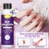 XIFEPFR Poly Gel Slip Solution 120ml Slip Solution for Polygel Nails Antistick Poly Extension Gel Liquid Slip Solution S