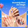 Beetles Blooming Gel 15ml Clear Uv Led Blossom Nails Gel Polish for Spreading Effect Marble Natural Stone Watercolor Flo