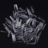 enForten 500pcs Natural Color Well Less Nail Tips Half Cover Acrylic UV Gel French False Nails 10 Sizes for Nail Salons