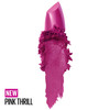 Maybelline Color Sensational Lipstick, Lip Makeup, Cream Finish, Hydrating Lipstick, Nude, Pink, Red, Plum Lip Color, Pink Thrill, 0.15 oz; (Packagin