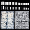 Buqikma Short Nail Tips 1000PCS French Style Square Tips for Acrylic Nails Half Cover with Case for Salon ClearNatural
