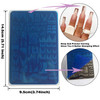 Swirl French Line Nail Stamping Plates French Tip Nail Stamp Plate Geometric Wave Stripes Snake Flower Nail Art Stamper