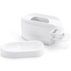 2in1 Dip Powder Recycling Tray System French Tip Mold Dip Nail Tray Nail Powder Glitter Rhinestones Pearls Saver Holder