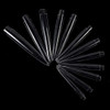 120 PCS Extra Long Nail Tips Artificial Nails Tips Press On Nails Clear Natural False Nail Art Long Tips Long Fake Nail