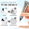 UNA GELLA Solid Nail Glue Gel Soft Gel Nail Tips 10ml Lamp Curing Needed Soak Off Glue Super Strong Nail G lue G el for