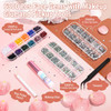 6300Pcs Face Gems with Rhinestones Face Glue for SFX Makeup Eye Gems Flat Back Rhinestones Hair Crystal Makeup Gems with