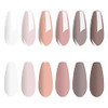 Vishine Gel Nail Polish Set Treding Summer Gel Polish Kit Bright Colors Collection UV LED Nail Gel Required 8ml Bottle N