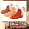 Dip Powder Set Honey Joy 6 Colors Brown Coffee Color Dipping Powder Set Nail Art Manicure DIY Salon Home Gifts for Women