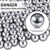 300 Pieces Paint Mixing Balls Stainless Steel Mixing Balls Rustproof Nail Polish Agitator Balls for Nail Polish Model Pa