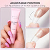 Makartt Gel Nail Glue for Press On Nails 3D Gel Nail Art 30ml Super Strong 3 in 1 Solid Nail Glue Gels for False Nail Ti
