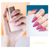 BURANO Dip Powder Set 05oz Large Capacity Dip Powder Base Top Coat with Activator Brush Saver for Dipping Powder Nail Ki