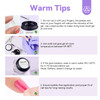 SAVILAND 30G Solid Nail Glue Gel 2 PCS Gel Nail Glue for Acrylic Nails Strong Adhesive Solid Rhinestone Gel for Fake Nai