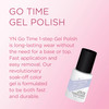 Young Nails Go Time Gel Polish One Step Gel Nail Polish for Natural or Artificial Nails Cure with LED or UV Light Soak O