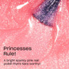 OPI Nail Lacquer Princesses Rule Sheer Soft Pink Shimmer Chip Resistant Nail Polish Vegan Fast Drying Streak Free
