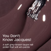 OPI Nail Lacquer You Dont Know Jacques Opaque Dark Brown Crme Chip Resistant Nail Polish Vegan Fast Drying Streak Free
