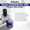 Seche ClearVive Base Coat and Gel Top Coat Duo Pack Nail Strengthening LongLasting High Shine Top Coat Gel Nail Polish M