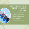 Honeybee Gardens WaterBased Nail Enamel Goddess Slight Iridescence Shimmer Medium Purple Berry EcoFriendly Odorless Vibr