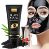 YLNALO Blackhead Remover Mask Kit, Charcoal Peel Off Facial Mask with Brush and Pimple Extractors, Deep Cleansing for Face Nose Blackhead Pores Acne, online at globaldelivered