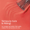 OPI Nail Lacquer Tempurature is Rising Opaque Bright Orange Crme Chip Resistant Nail Polish Tokyo Collection