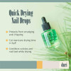 duri Dropn Go Quick Dry Nail Drops Fast Drying Drops for Long Lasting Nail Polish 045 fl oz Pack of 1