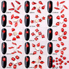 Nibiru Crystal AB Round MultiShape Glass Nail Rhinestone Set172860pcs Flatback Gems Stones For Nails Decorations 172860