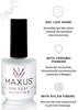 MAXUS Nails QuickDry Top Coat High Shine ChipResistant NonYellowing LongLasting Nail Polish Protector Vegan 10Free Clear