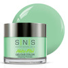 SNS Nail Dip Powder Gelous Color Dipping Powder Carolina Blossom TurquoiseAqua Cream LongLasting Dip Nail Color Lasts 14