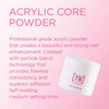 Young Nails Acrylic Core Powder SelfLeveling Acrylic Nail Powder Clear Nude Pink White Acrylic Powder for Nail Extenstio