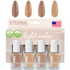 Eternal Nude Nail Polish Set for Women LIGHT NUDES Brown Nail Polish Set for Girls Lasting Quick Dry Natural Nail Polish