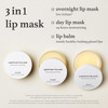 NOONI Vegan Applebutter Lip Mask Overnight Hydrating Lip Balm Butter with Shea Butter Vitamins Soothing Moisturizer Soft