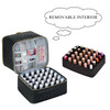 ZFZGFRCS Nail Polish Organizer Holds 30 Bottles Nail Supply Organizers and Storage Doublelayer Nail Bag Organizer Case N