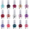 Nicole Miller Mini Nail Polish Set Glossy Vibrant Colors for Fingernails Toenails Trendy Collection
