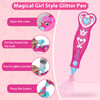 BATTOP Kids Nail Polish Set for Girls Nail Art Kits with Nail Dryer Glitter Pen Quick Dry Peel Off NonToxic Nail Polish