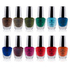 SHANY DIY Nail Polish Set Quick Dry Nail Lacquer Kit Vibrant Colorful DIY Collection Semi Glossy Shimmery Matte Finishes