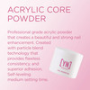 Young Nails Acrylic Core Powder SelfLeveling Acrylic Nail Powder Clear Nude Pink White Acrylic Powder for Nail Extenstio