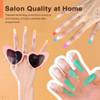 Lavender Violets 36 Colors Dip Powder Nail Kit Starter Quick Drying Dipping Powder Colors Set French Nail Nude Neon All