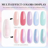 AZUREBEAUTY Shine Glitter Nail Polish Quick Dry Vegan Nail Polish Natural Shine Nail Lacquer SalonQuality for Women Girl