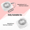 MelodySusie Nail Dust Collector Replacement Filter 4 Pack Reusable Dust Filter for MelosySusie Nail Dust Collector Vacuu