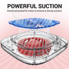 MelodySusie Professional Classic Nail Dust Collector with Powerful Suction SPro 4000RPM Nail Vacuum Fan with 2 Suction M
