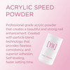Young Nails Acrylic Core Powder SelfLeveling Acrylic Nail Powder Clear Nude Pink White Acrylic Powder for Nail Extenstio