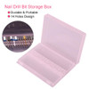 Rotekt 14 Holes Nail Drill Bit Holder Organizer Professional Nail Art Polishing Grinding Drill Bit Display Storage Box B