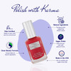 Karma Organic Natural Non toxic Nail polish Vegan and Cruelty Free Nail Paint for Nail Art Fast Drying Nail Polish for W