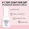 KIARA SKY Dip Manicure Nail Liquid Essentials 05 fl oz Step 4 Top Coat creates shine protects nails from suns harmful ra