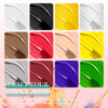 12 Colors Painting Gel Gel Nail Polish Kit with Painting Drawing Nail Brush Pen Soak Off UV LED Gel Polish Set Gel Paint