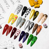 12 Colors Painting Gel Gel Nail Polish Kit with Painting Drawing Nail Brush Pen Soak Off UV LED Gel Polish Set Gel Paint