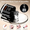 modelones Nail Glue Gel with Top Coat and Prep Dehydrator 3 PCS 15ml 9 in One Gel Glue Kit for Easy Nail Extension No Wi