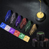 VERONNI Reflective Glitter Spider Gel 6 Colors Line Polish for Wire Drawing UVLED Glitter Nai Disco Pulling Line Silk Pa