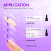 Gelike EC UV 6 in 1 Gel Nail Glue and Top Coat Kit No Wipe for PressOn Nails GelX Extensions Builder Gel Blooming No Pop