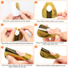 200 PCS Nail Forms for Builder Gel AHIER Selfadhesive Nail Extension Forms for DIY at Home Professional Nails Art Suppli