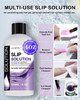 LOUINSTIC Poly Nail Gel Slip Solution 4oz Slip Solution for Poly Nail Extension Gel AntiStick Slip Solution for Nails Br